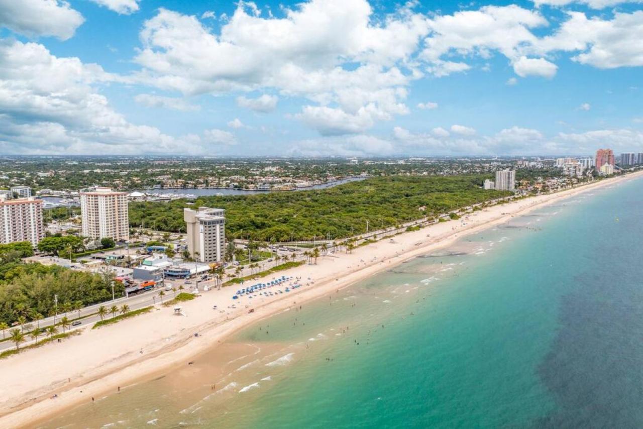 The Purple Pelican Beachfront With Ocean Balcony Unit 2 Fort Lauderdale Exteriör bild